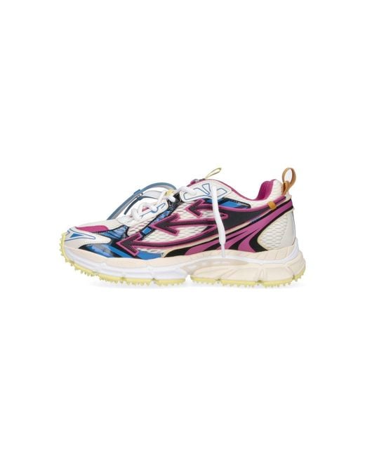 Off-White c/o Virgil Abloh Pink Dynamic Graphic Accents Sneakers