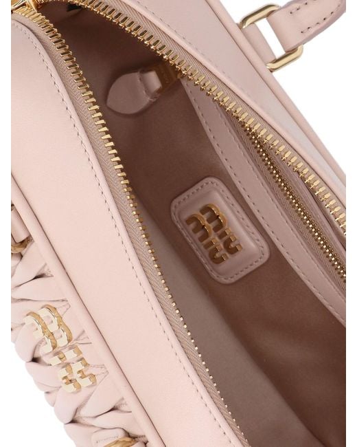 Miu Miu Pink 'Arcadie' Handbag