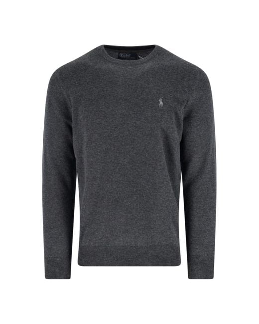 Polo Ralph Lauren Gray Sweaters Wool for men