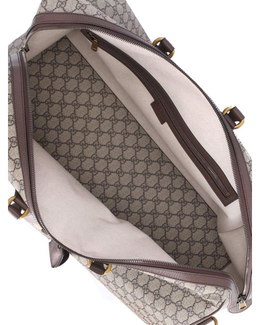 Gucci Brown 'savoy' Large Travel Bag for men