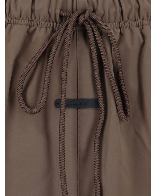 Fear Of God Brown Sport Shorts for men
