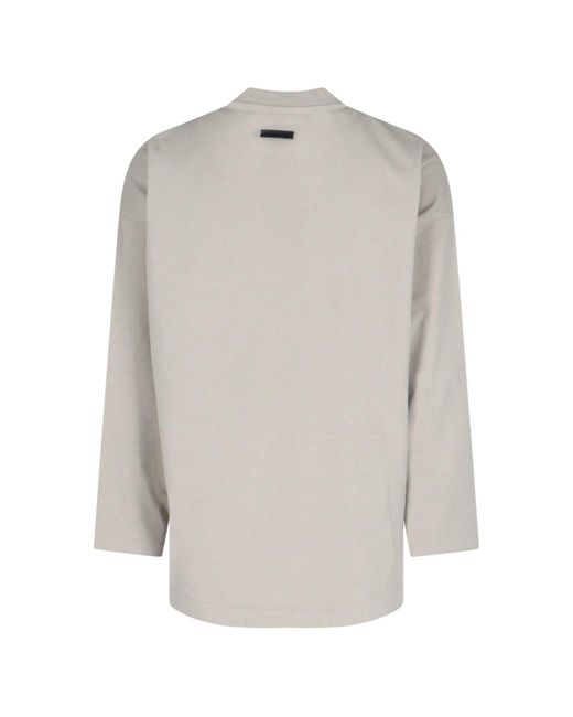 Maglietta "Eternal" di Fear Of God in White da Uomo