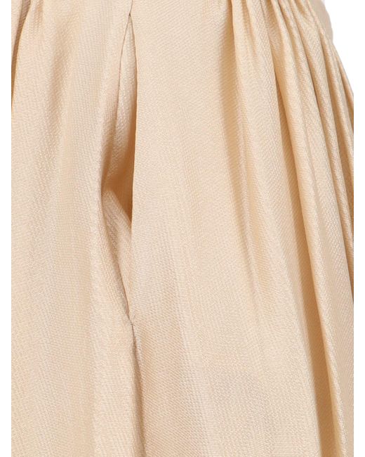 Giorgio Armani Natural Silk Maxi Skirt