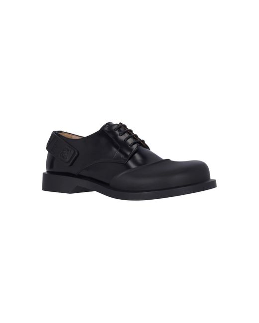 Loewe Black "terra" Derby Shoes for men