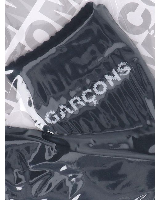 Comme des Garçons White Logo Socks for men