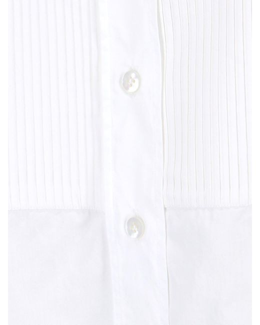 Finamore 1925 White 'mara' Polo Shirt