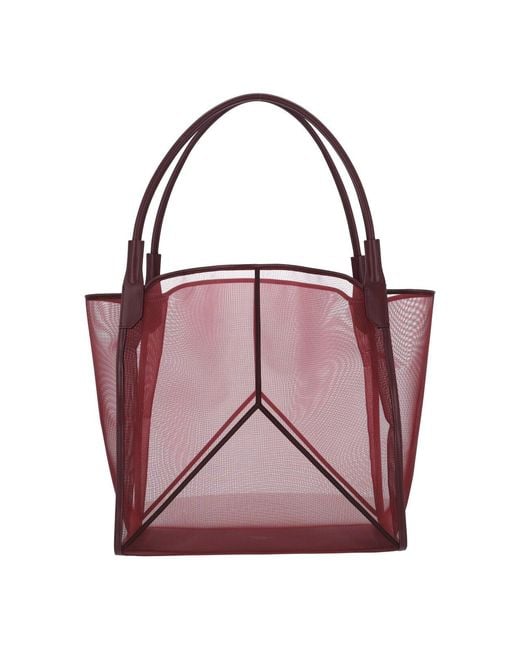 Victoria Beckham Pink Bags Fabric