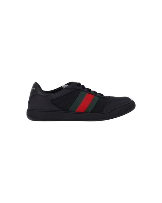 Gucci Black Sneakers "Screener" for men