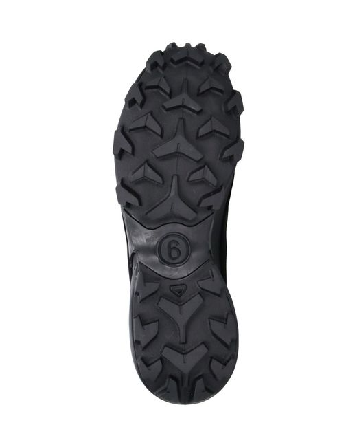 MM6 by Maison Margiela Black X Salomon Sneakers "Cross Dust" for men