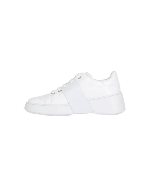 Sneakers "Viv' Skate" di Roger Vivier in White