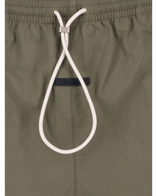 Fear Of God Green Beach Shorts for men