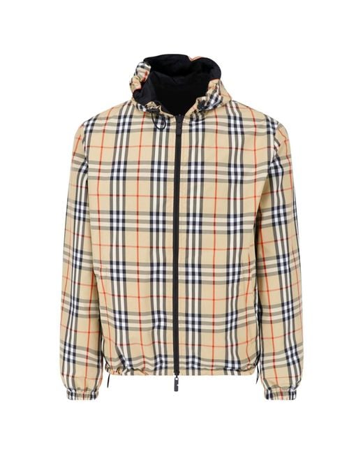 Burberry Natural Reversible Jacket "Newton" for men