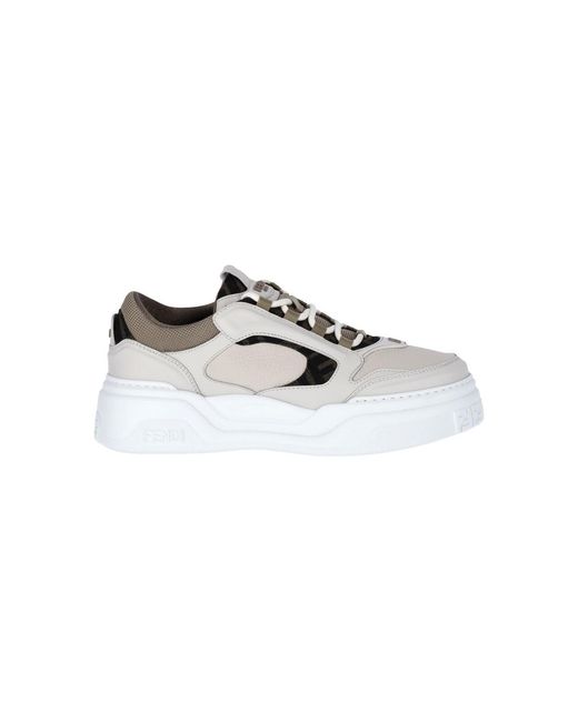 Sneakers " Force" di Fendi in White da Uomo