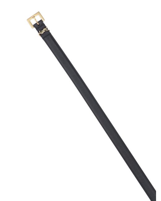 Saint Laurent Black Belts