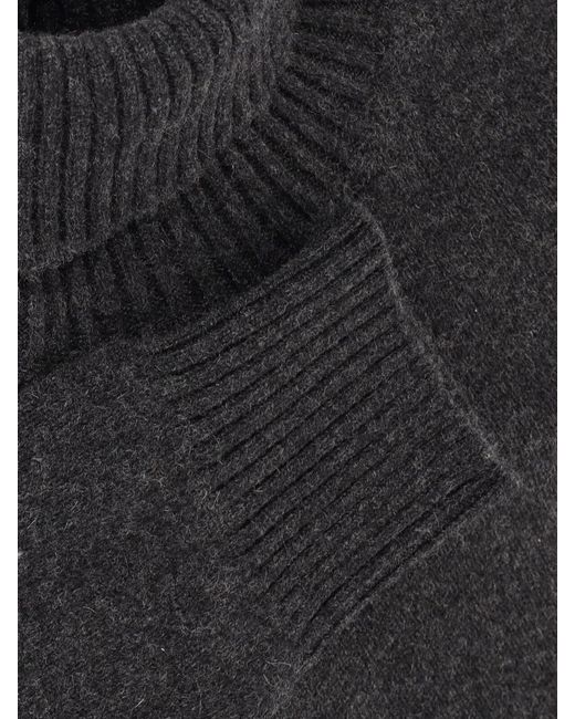 Drumohr Black High-Neck Sweater for men