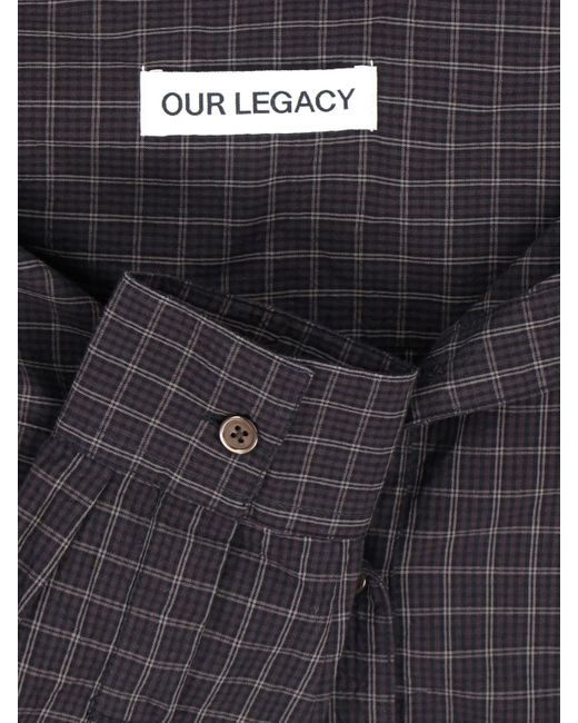 Our Legacy Black Kaonashi Shirt