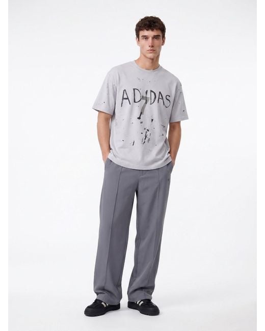 Adidas Gray X Song For The Mute T-Shirt Logo