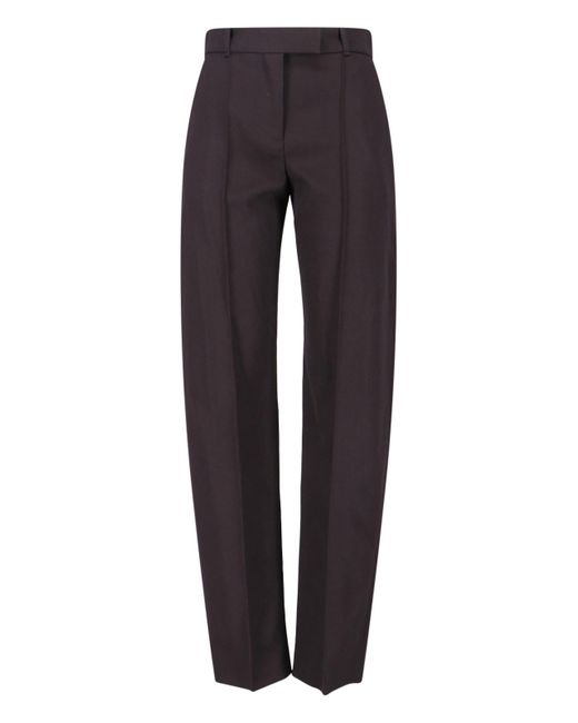 McQueen Blue Wool Pants