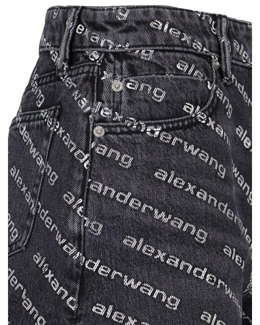 Alexander Wang Gray Jeans Cotton