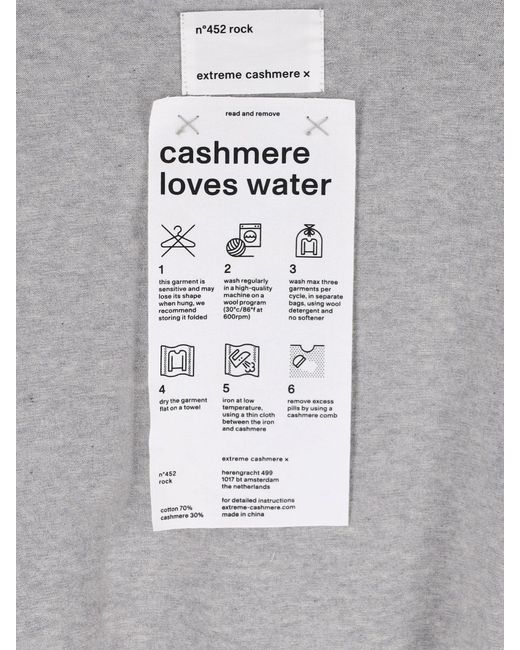 Extreme Cashmere Gray Sweater