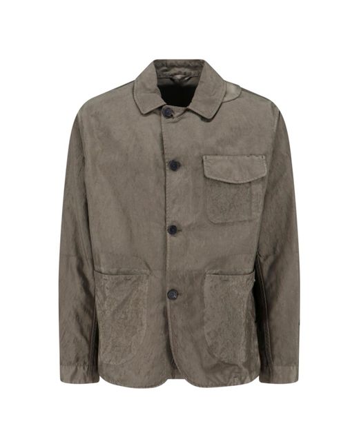 Massimo Osti Studio Brown 'Work' Jacket for men