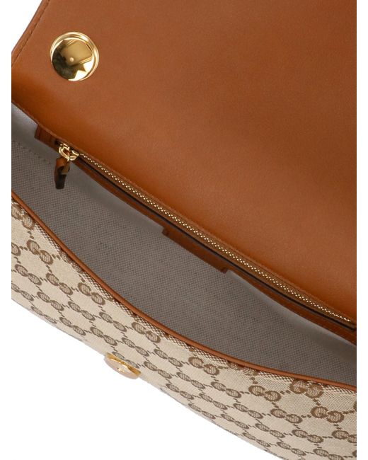 Borsa A Spalla Piccola "Blondie" di Gucci in Brown