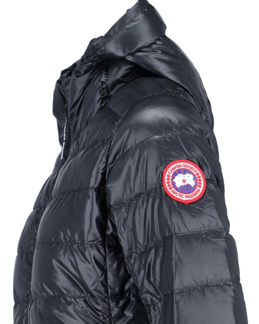 Canada Goose Blue Padded Down Jacket "cypress Hooded"