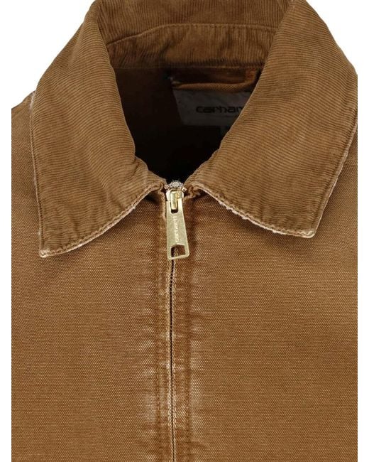 Carhartt Brown Jacket "Og Arcan" for men