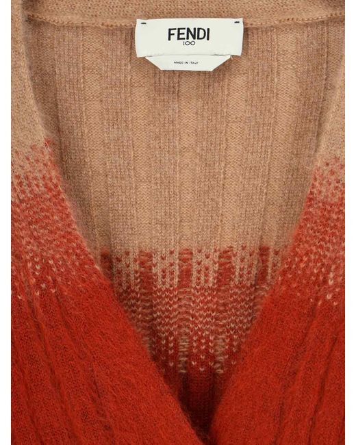 Fendi Red Sweaters