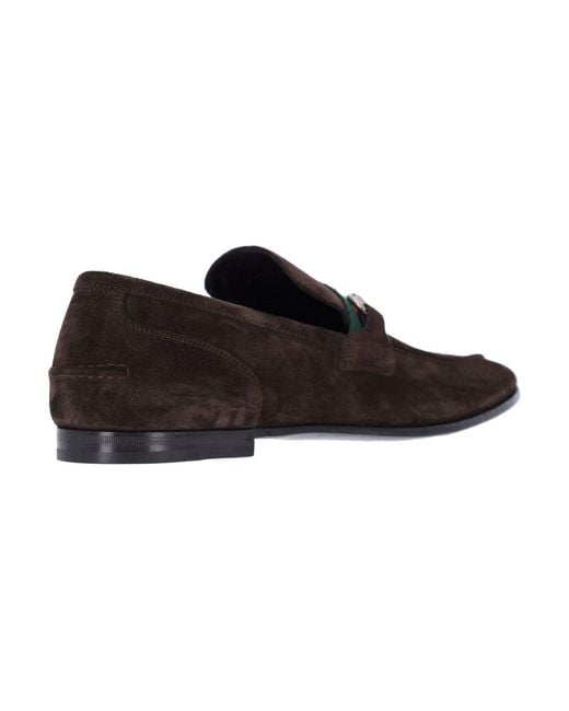 Gucci Black Loafers Como" for men
