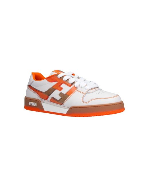 Fendi Pink Sneakers “Match” for men