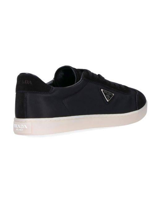 Prada Black Logo Sneakers for men