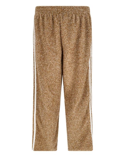 Pantaloni Bouclé "Firebird" di Adidas in Natural da Uomo