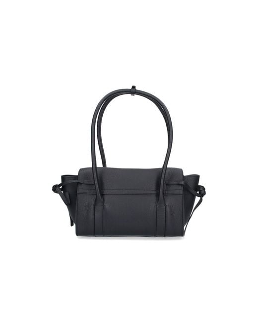 Mulberry Black Small Bovine Leather Crossbody Bag