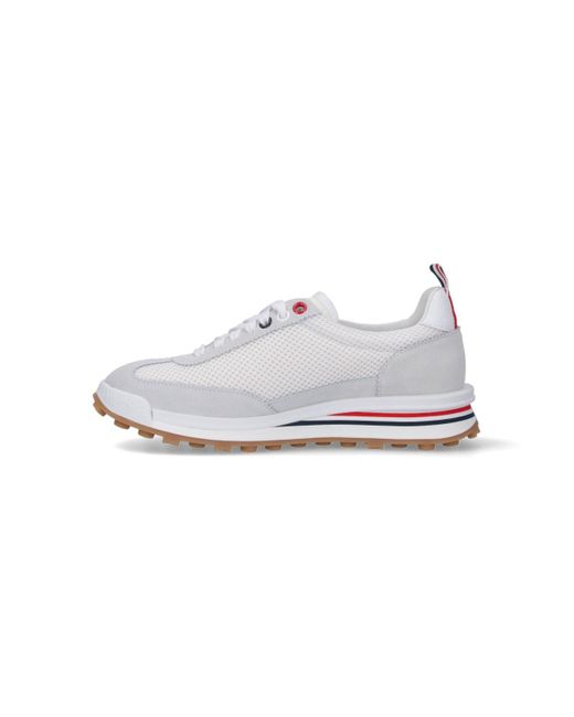 Thom Browne White Sneakers Upper: Polyamide