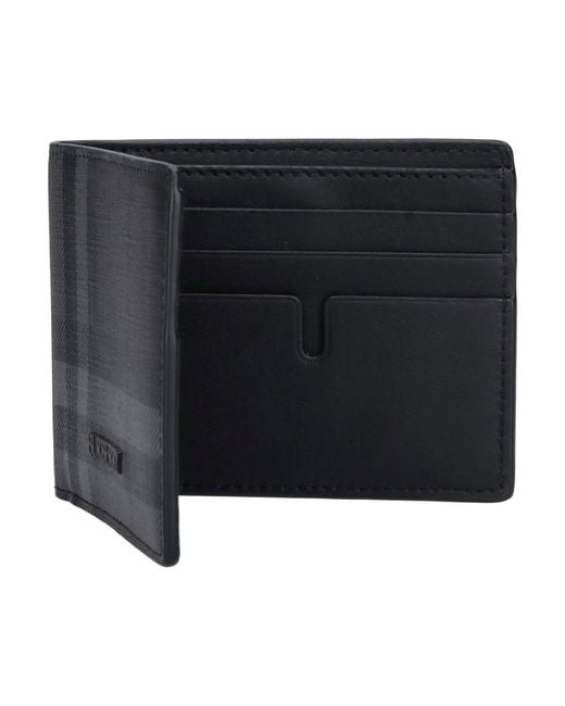 Burberry Black Wallet "City" for men