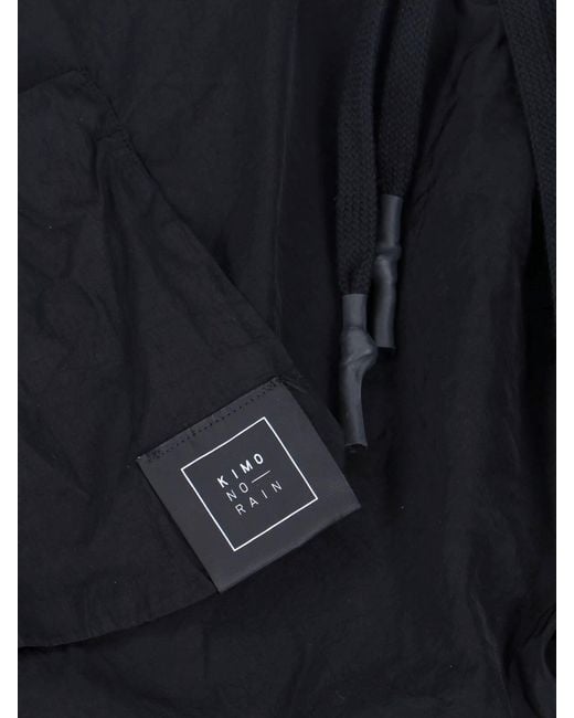 KIMO NO-RAIN Blue Waterproof Parka