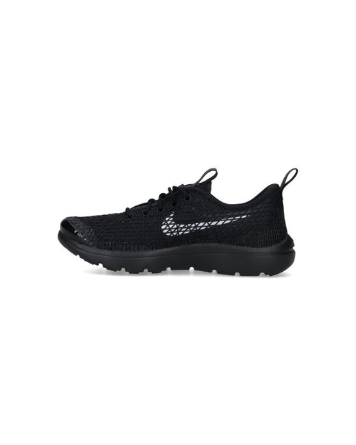 Comme des Garçons Black Sneakers Upper: Synthetic Textile for men