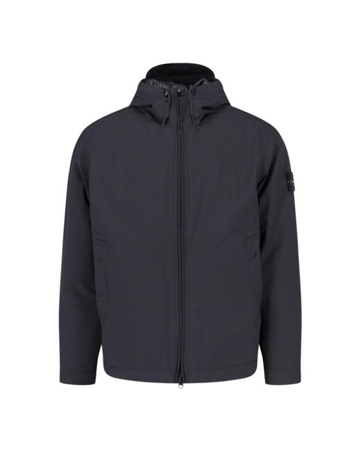 Hooded Tech Jacket - Stone main image 1