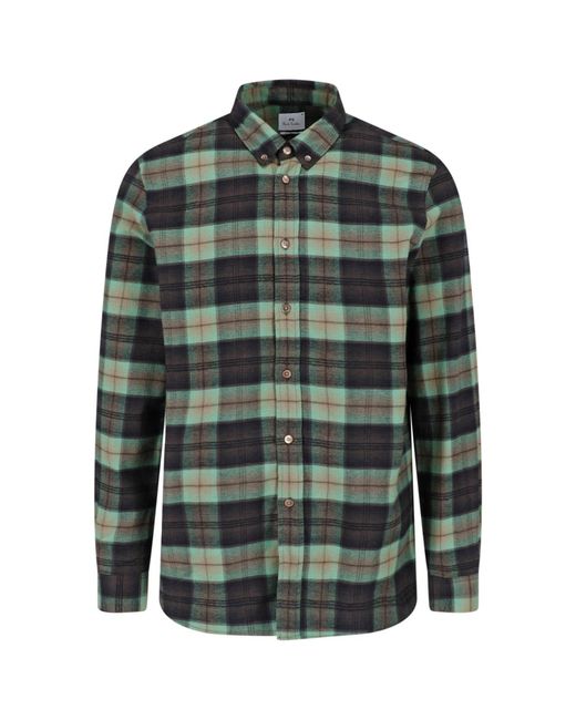 Paul Smith Green Check Shirt for men