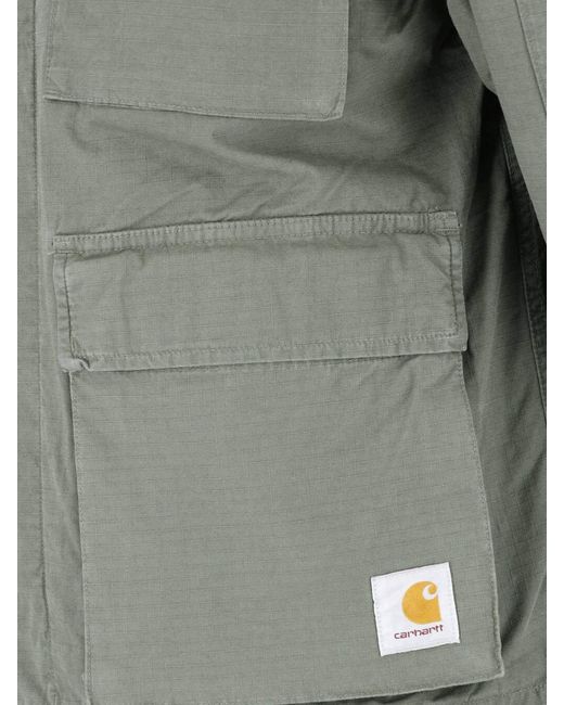 Carhartt Gray Jacket "Manderson" for men