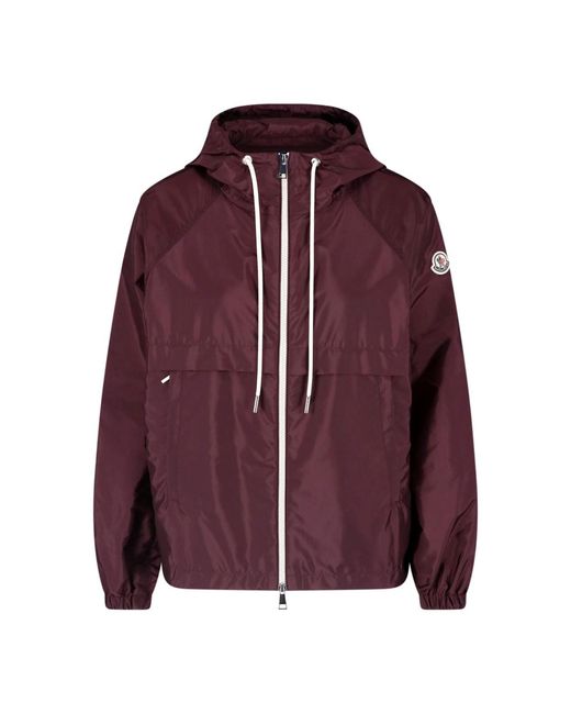 Moncler Purple Technical Jacket "Coquelicot"