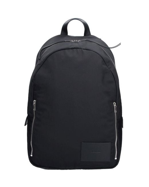 Jil Sander Black Contrast-Trim Mini Polyamide Bag For for men
