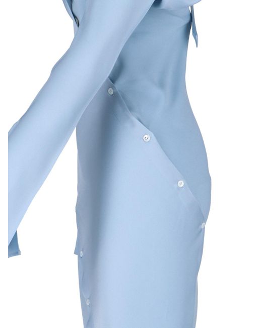 Setchu Blue 'origami' Dress
