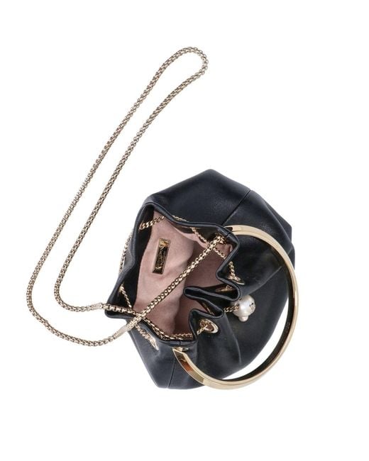 Jimmy Choo Black Handbag "Bon Bon"