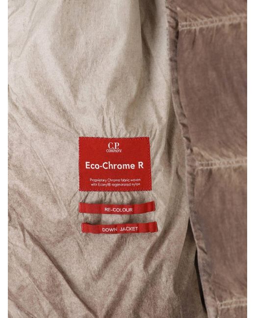 C P Company Brown C. P. Company 100% Polyamide Utility Jacket for men
