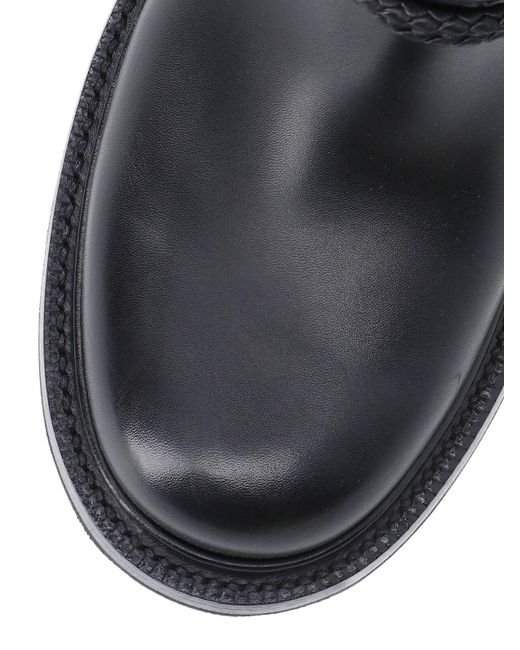 Bottega Veneta Black 'James' Ankle Boots