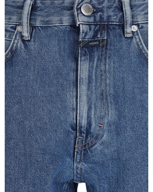 Closed Blue Straight "cooper True" Jeans for men