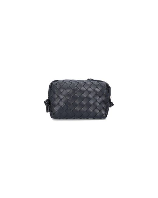 Borsa Mini "Loop Camera" di Bottega Veneta in Black