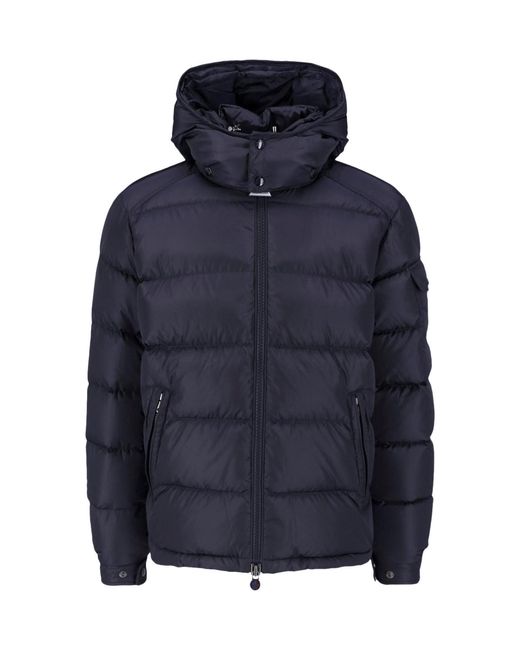 Moncler Blue Down Jacket “Maya” for men